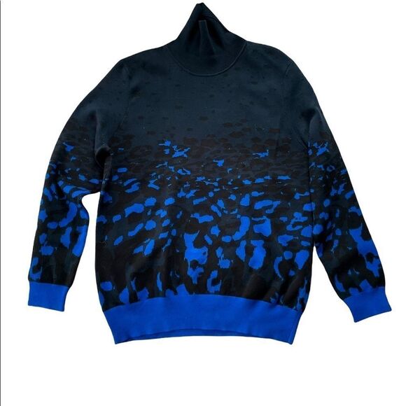 Ted Baker turtleneck, black and blue - Picture 1 of 13